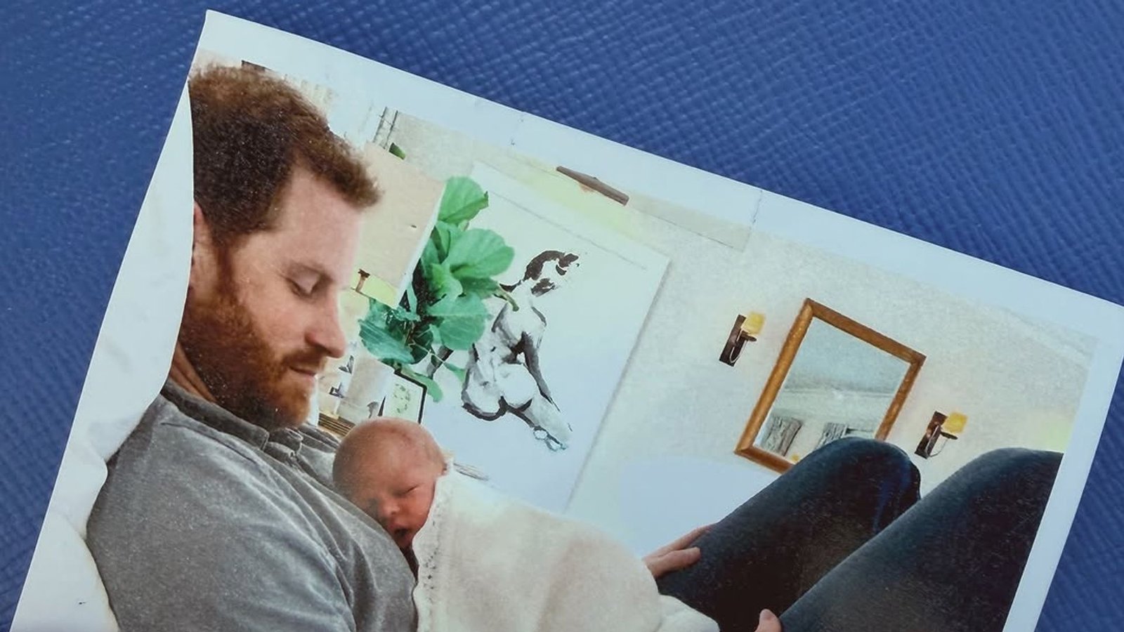 Duchess of Sussex shares unseen image of Archie as baby asleep on Harry’s chest