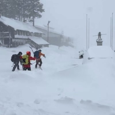 Six skiers rescued, with nine still missing after avalanche